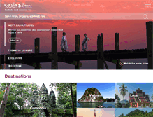 Tablet Screenshot of easia-travel.com